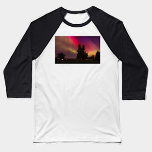 Aurora Night Baseball T-Shirt